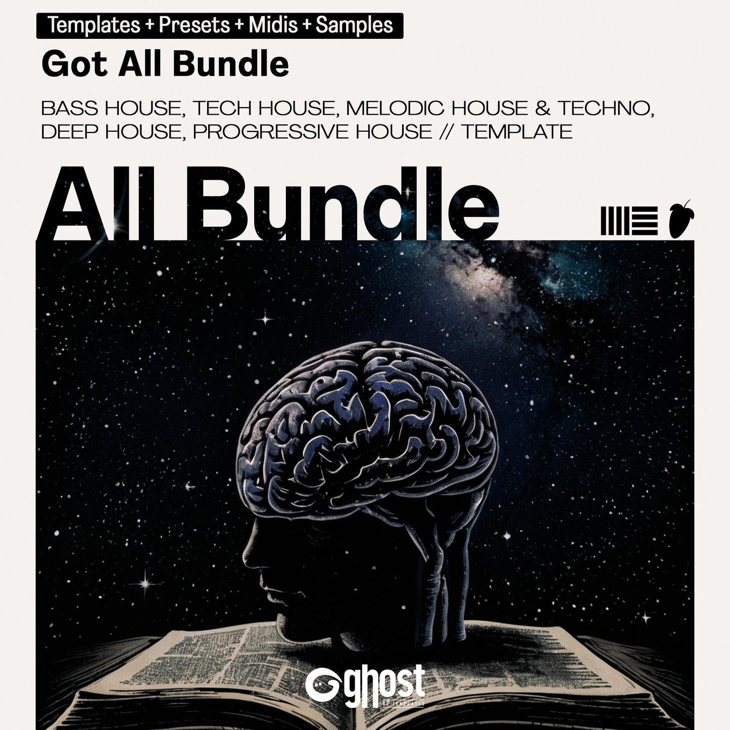Got All Bundle + Templates + Presets + Midis + Samples : Bass House, Tech House, Melodic House & Techno, Deep House, Progressive House